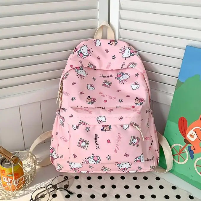 Mochila fofa Hello Kitty