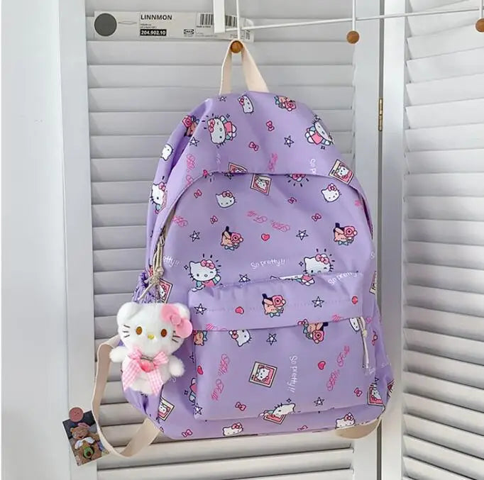 Mochila fofa Hello Kitty