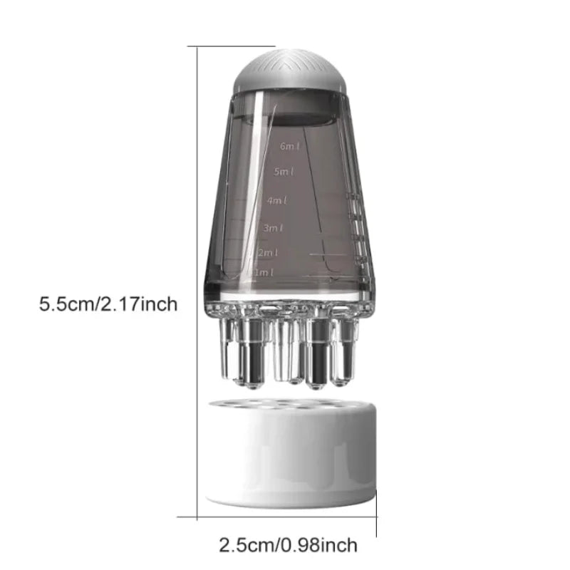 Sérum para crescimento capilar com aplicador massageador