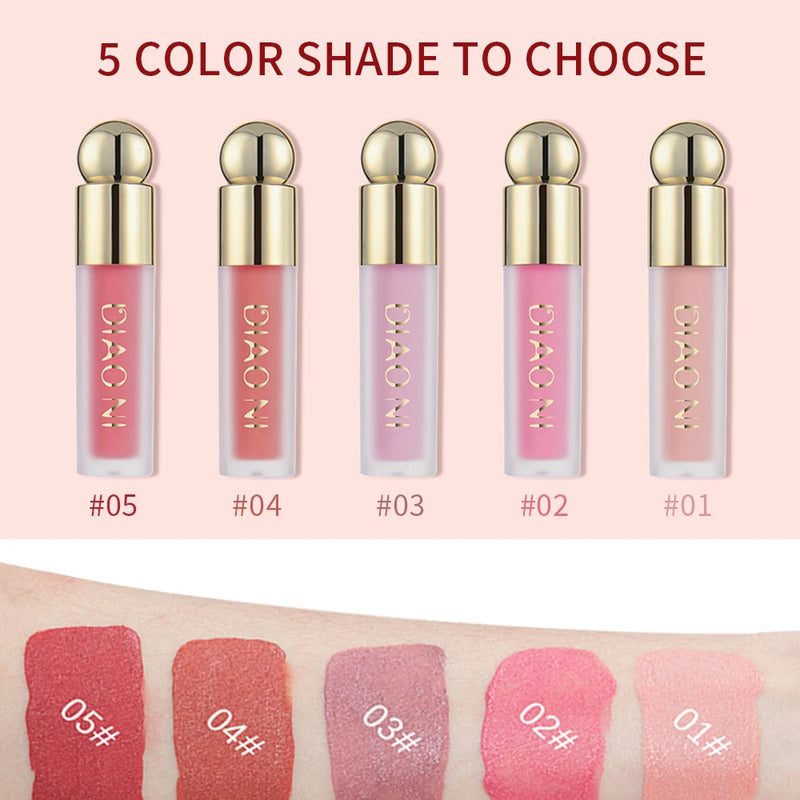 3 em 1: Blush, batom e sombra em creme