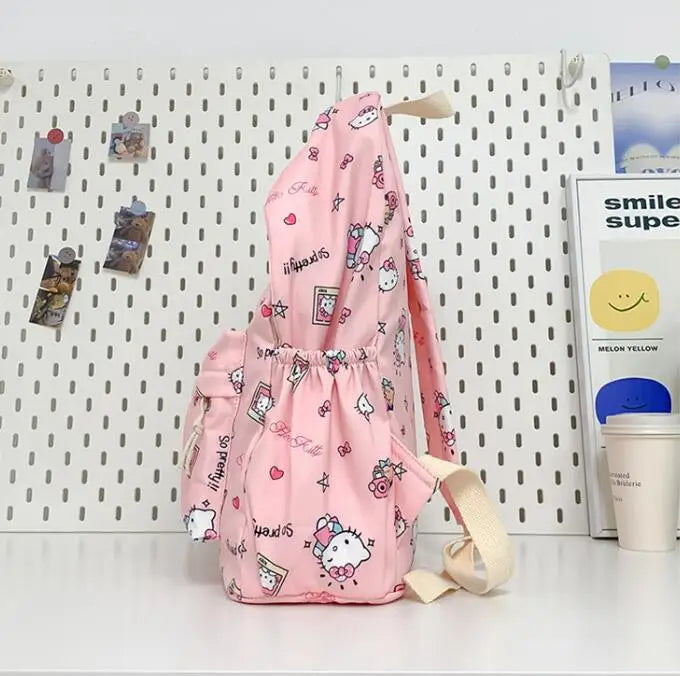 Mochila fofa Hello Kitty