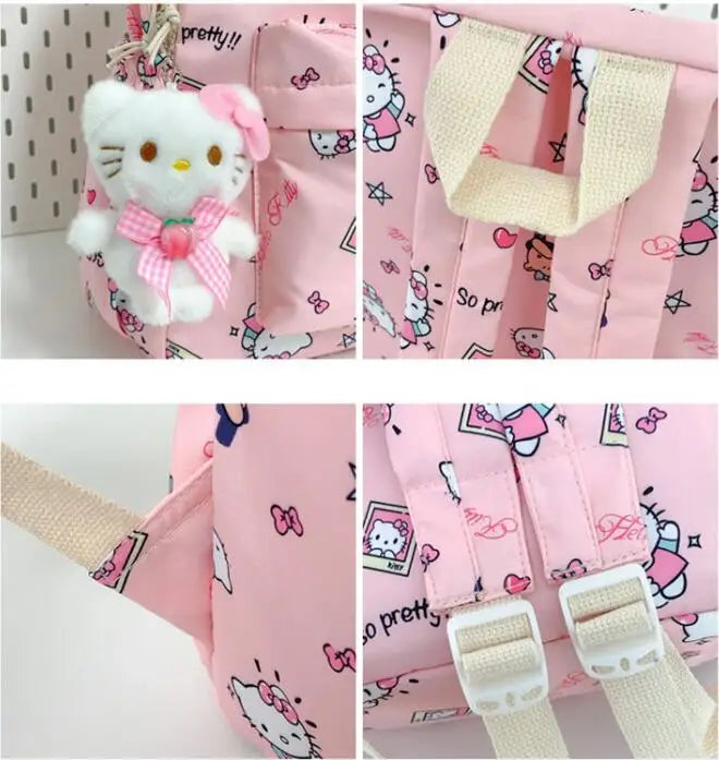 Mochila fofa Hello Kitty