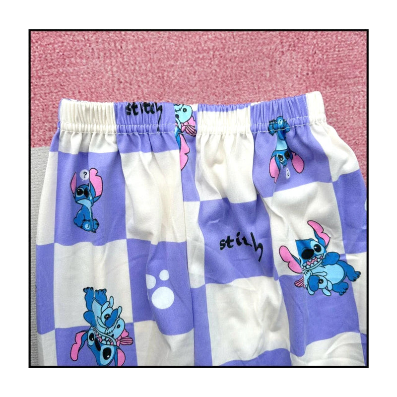 Pijamas infantis do Stitch