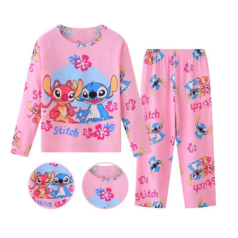 Pijamas infantis do Stitch